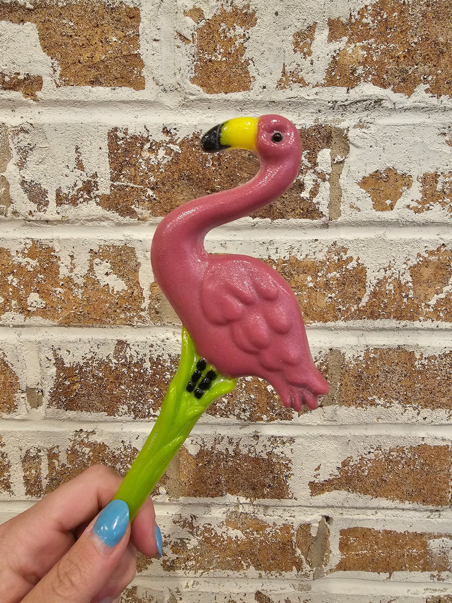 Flamingo Garden Stakes, Dark Pink