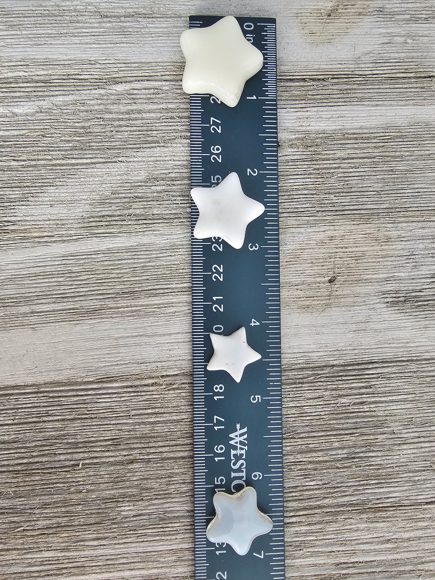 White Glass Stars, DIY Craft Supplies