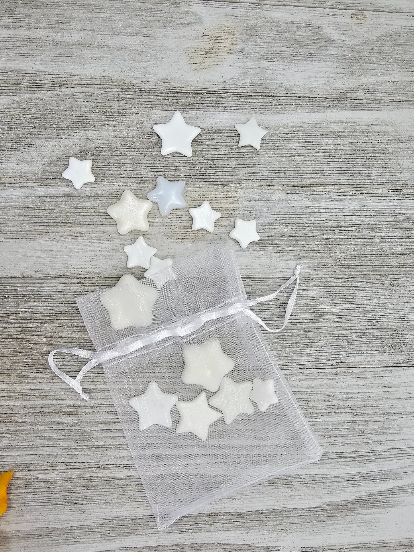 White Glass Stars, DIY Craft Supplies