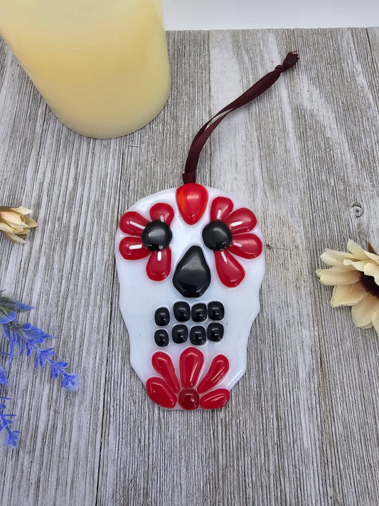 Sugar Skull Ornament 2