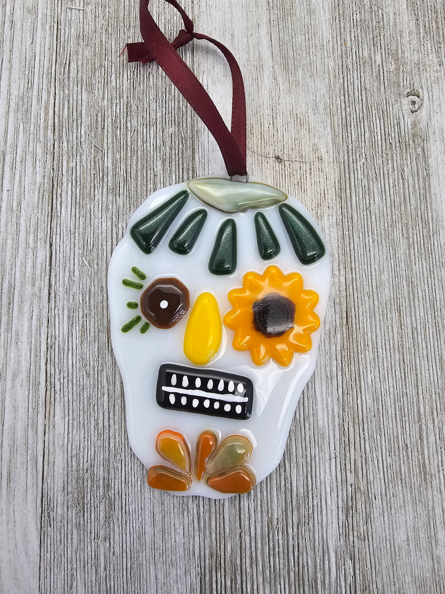 Sugar Skull Ornament 1