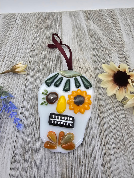 Sugar Skull Ornament 1