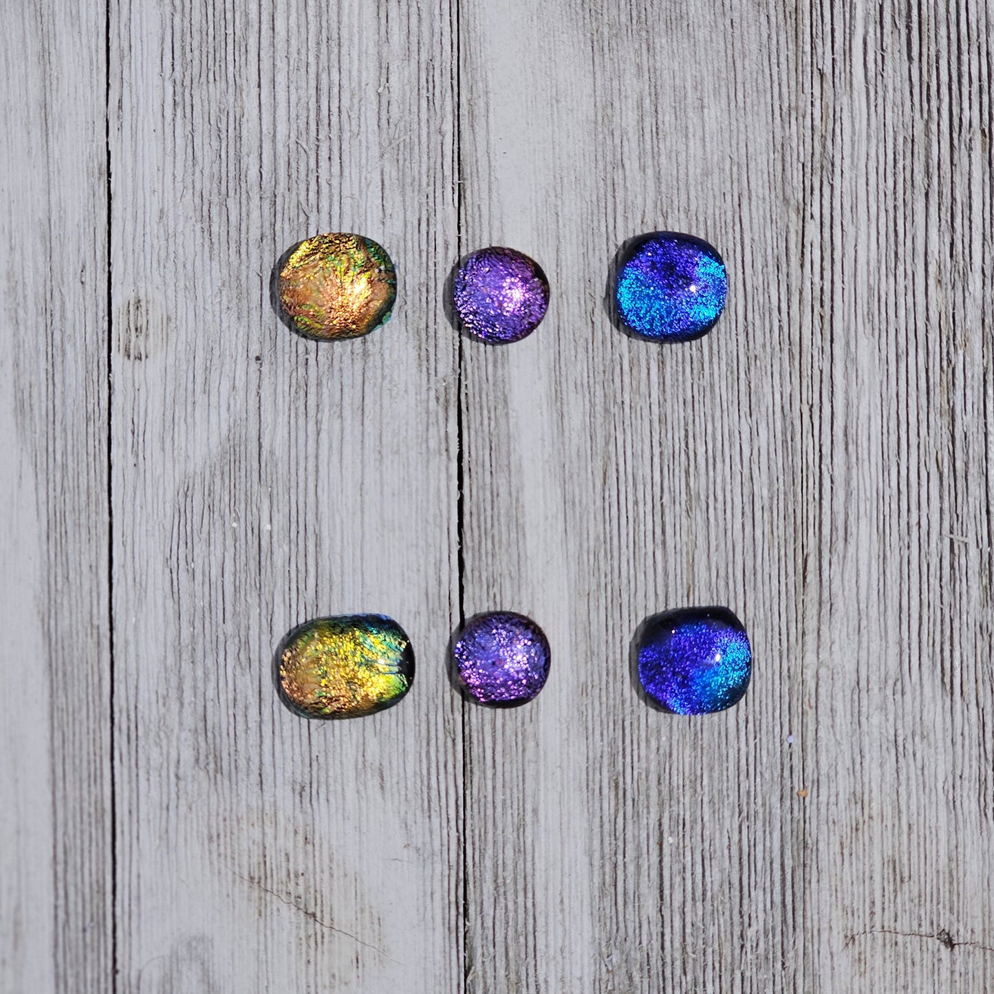 Dichroic Dots, Lot of 6