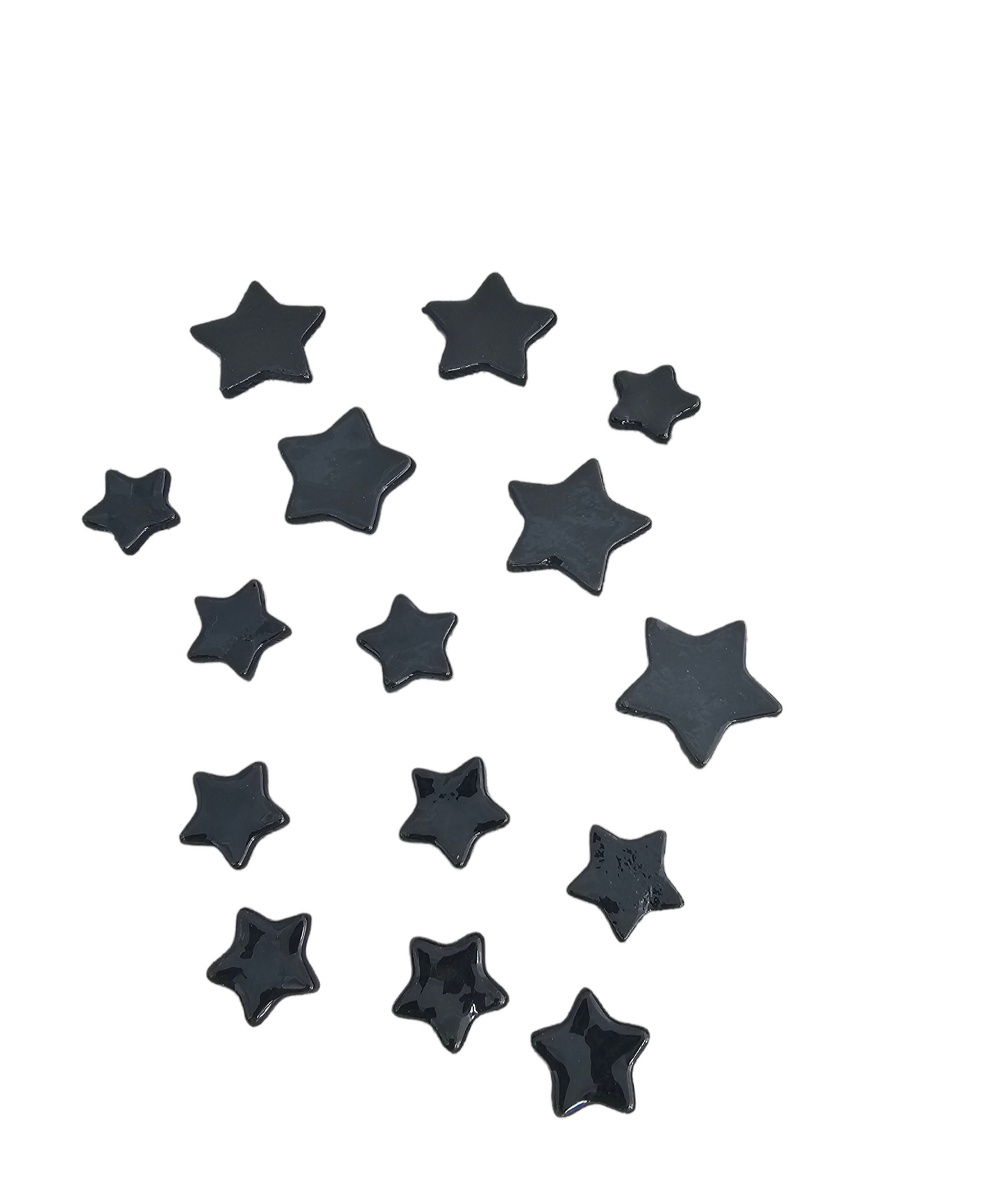 Black Glass Stars, DIY Craft Supplies