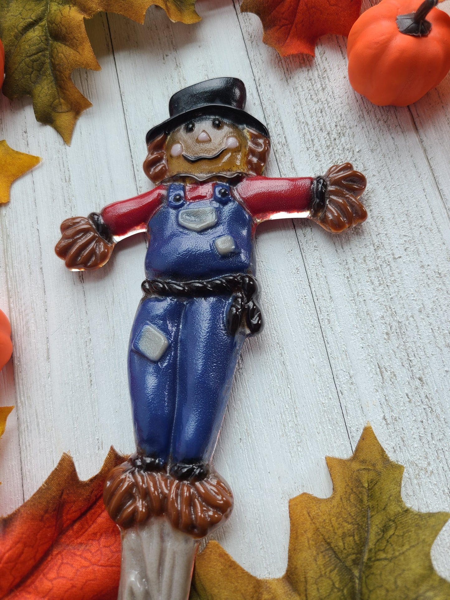 Scarecrow Garden Stake