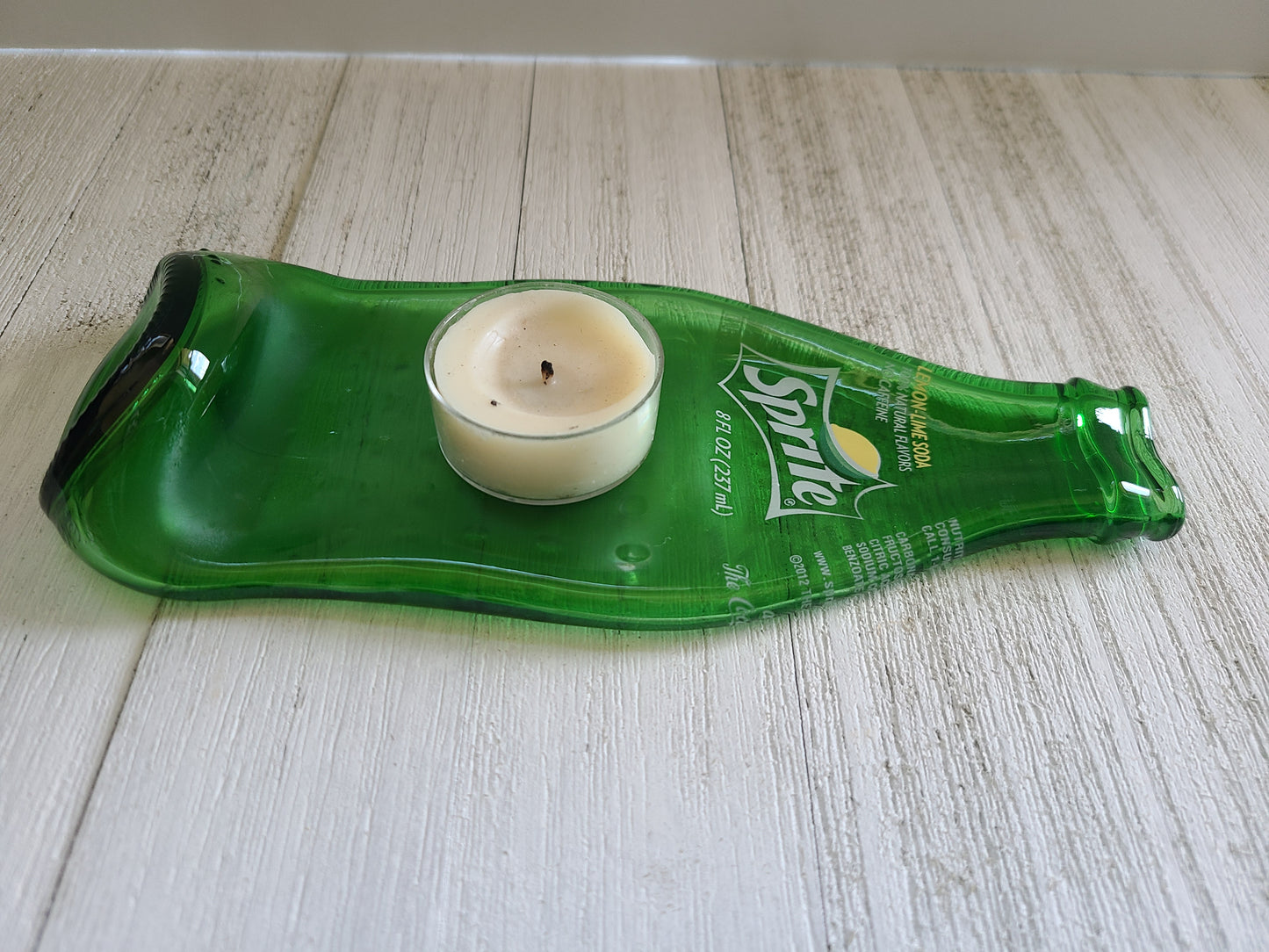 Slumped Soda Bottle, Sprite Bottle