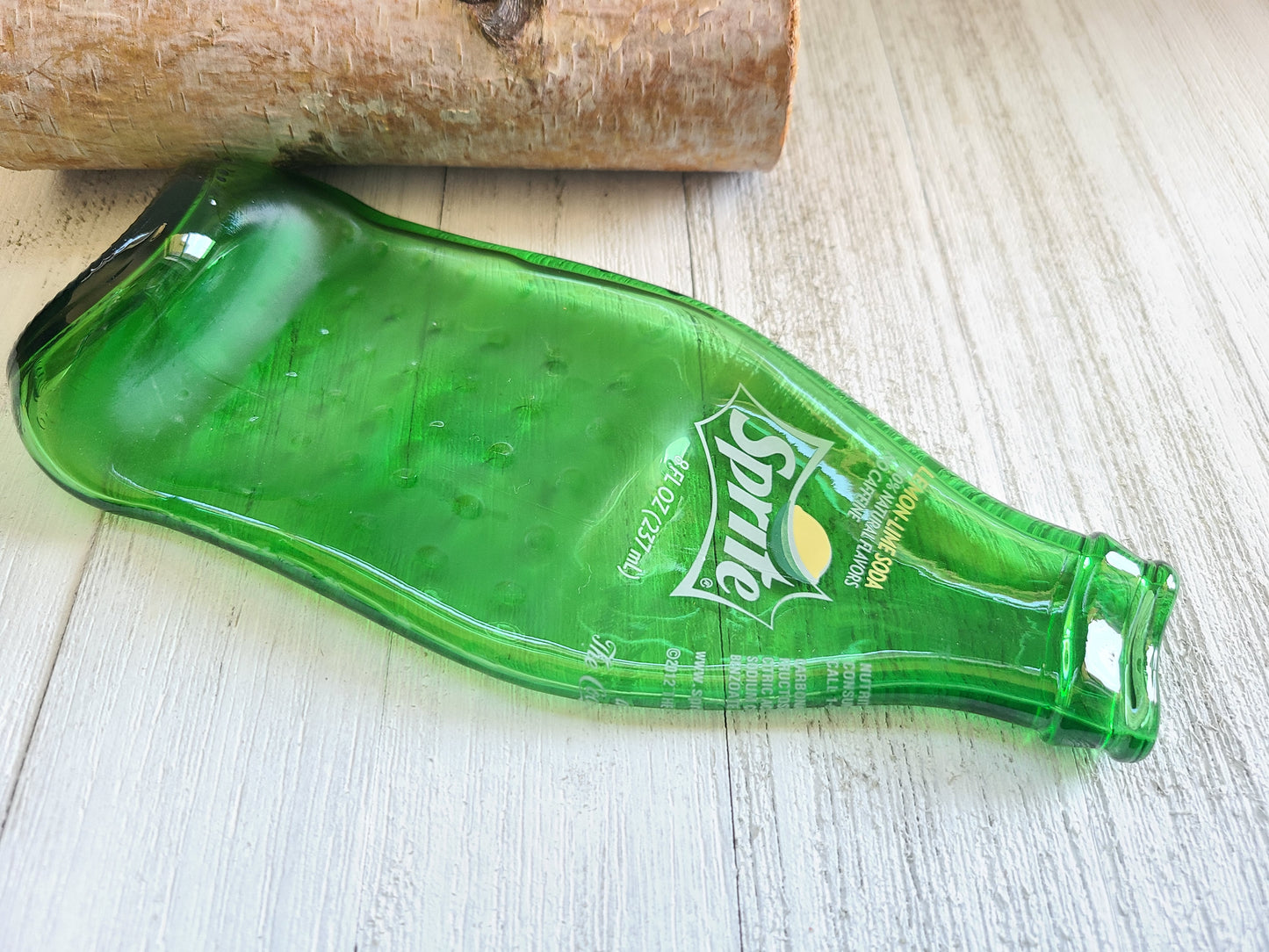 Slumped Soda Bottle, Sprite Bottle