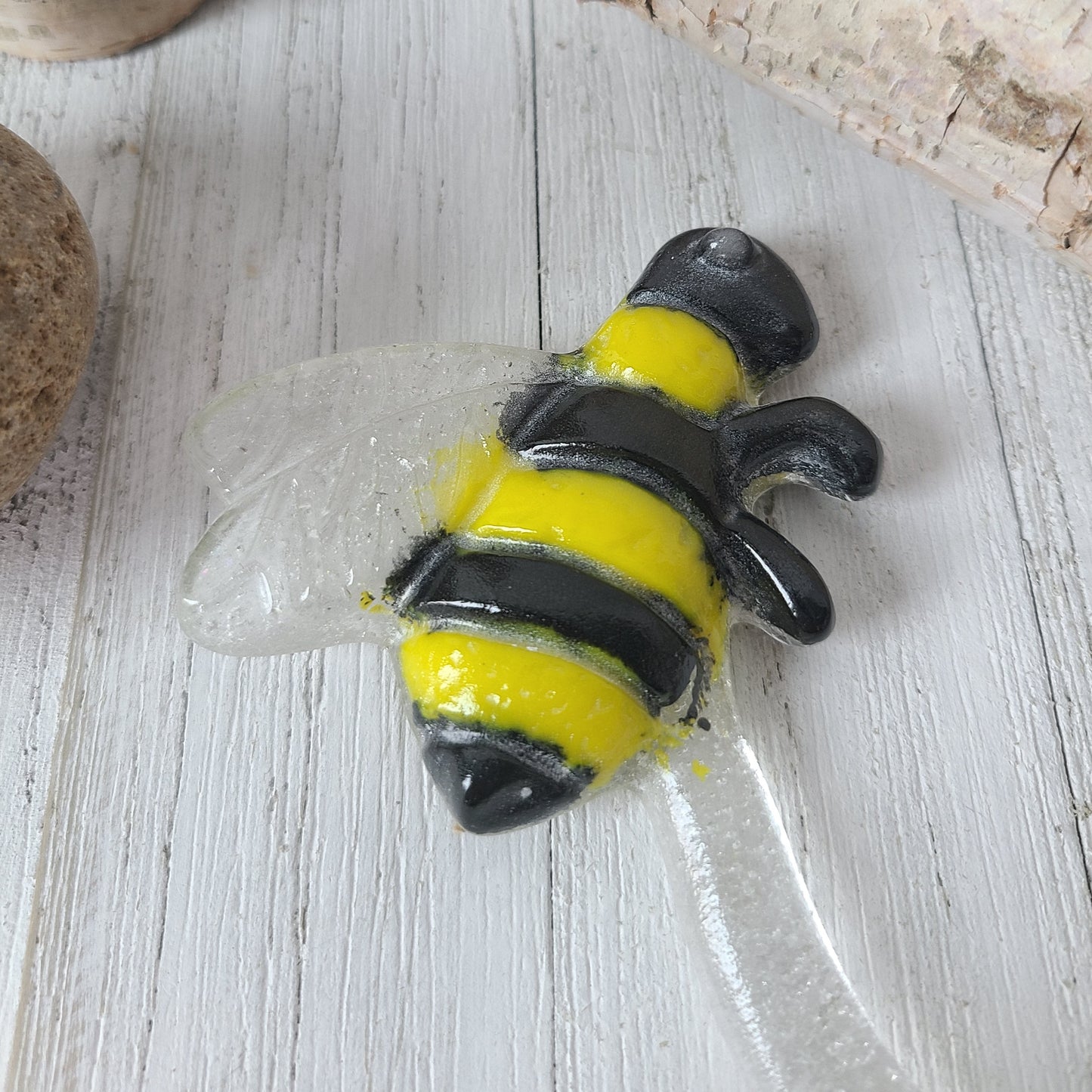 Bee Garden Stake Wings Together