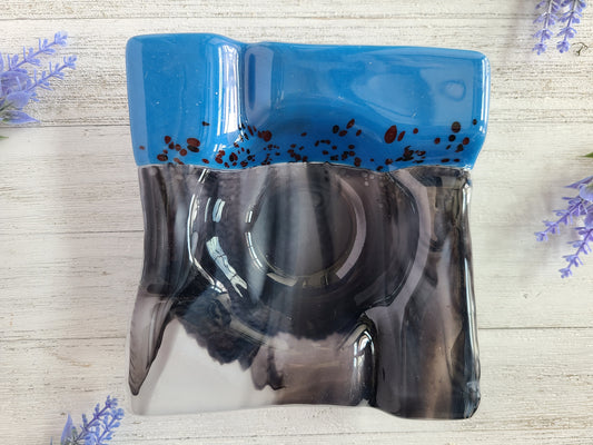 Square Glass Ashtray, Glass Bowl