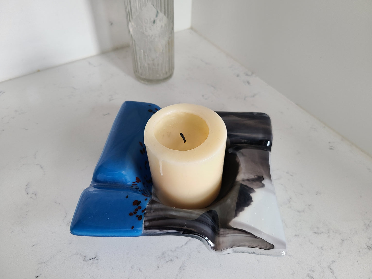 Square Glass Ashtray, Glass Bowl