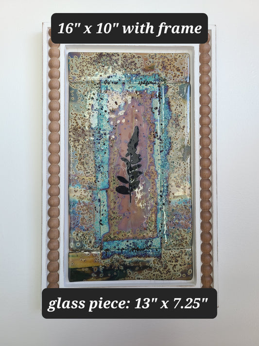 Glass and Flower Art