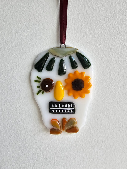 Sugar Skull Ornament 1