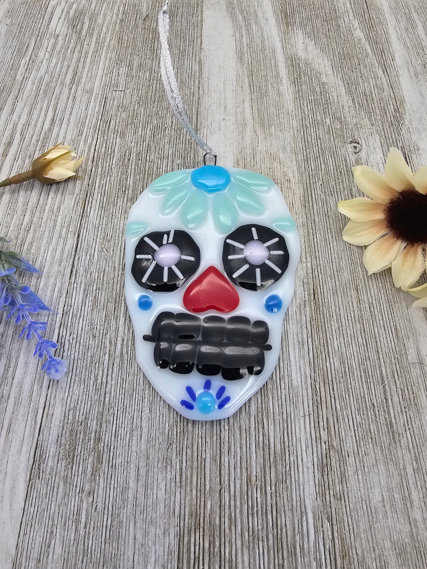 Sugar Skull Ornament 4