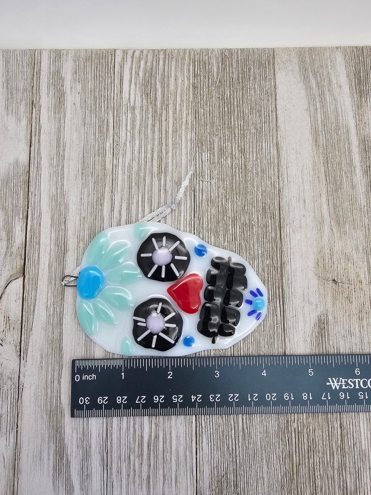 Sugar Skull Ornament 4