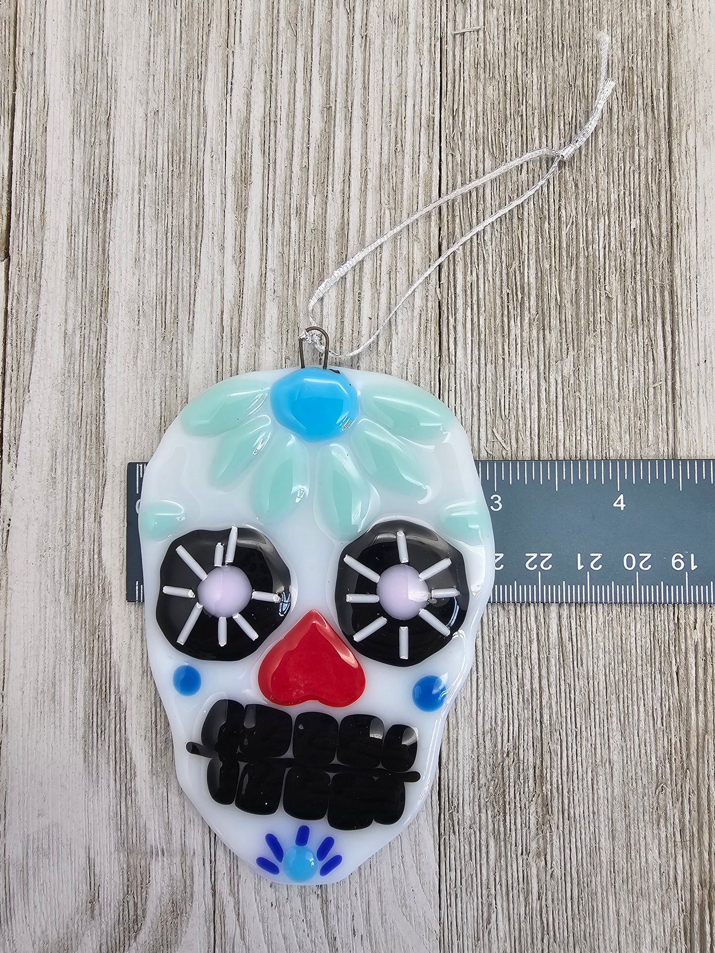 Sugar Skull Ornament 4