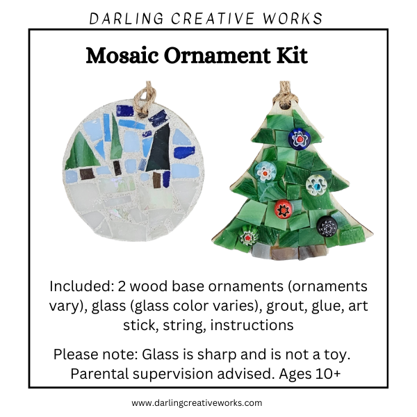 Mosaic Ornament Kit