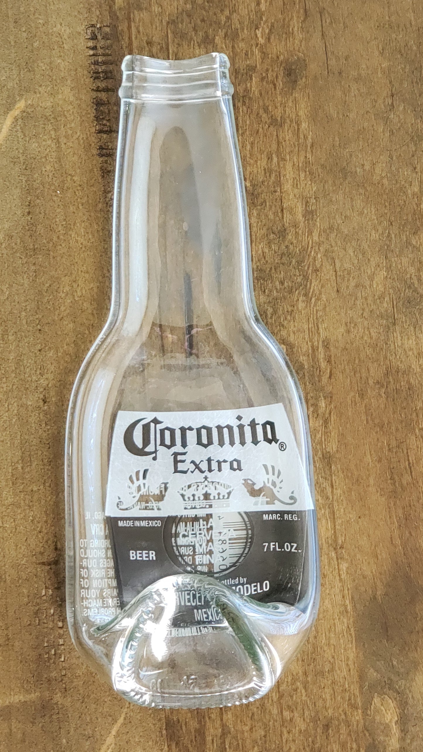 Slumped Corona Bottle