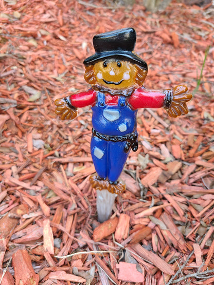 Scarecrow Garden Stake