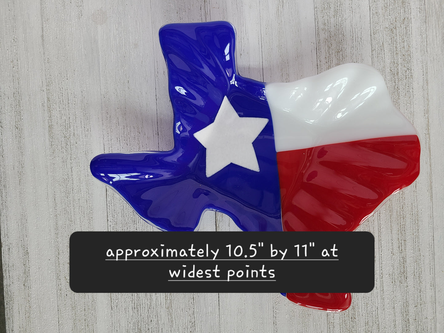 Texas Ripple Bowl, Transparent Glass