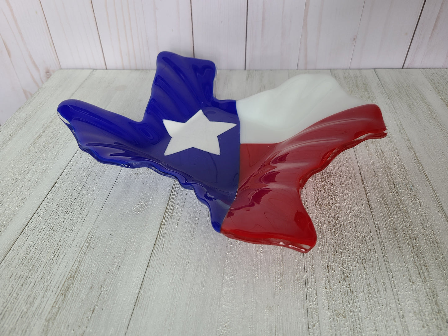 Texas Ripple Bowl, Transparent Glass