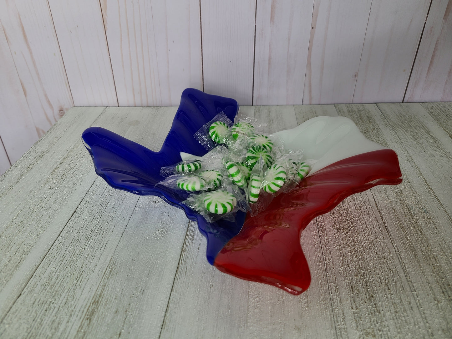 Texas Ripple Bowl, Transparent Glass