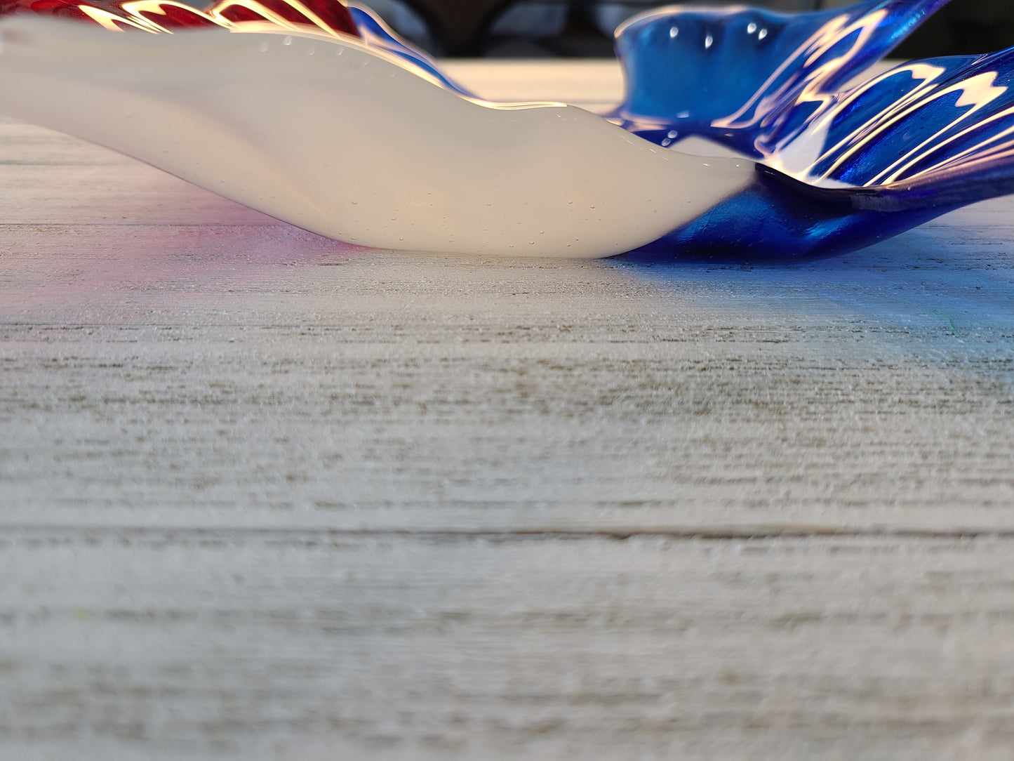 Texas Ripple Bowl, Transparent Glass