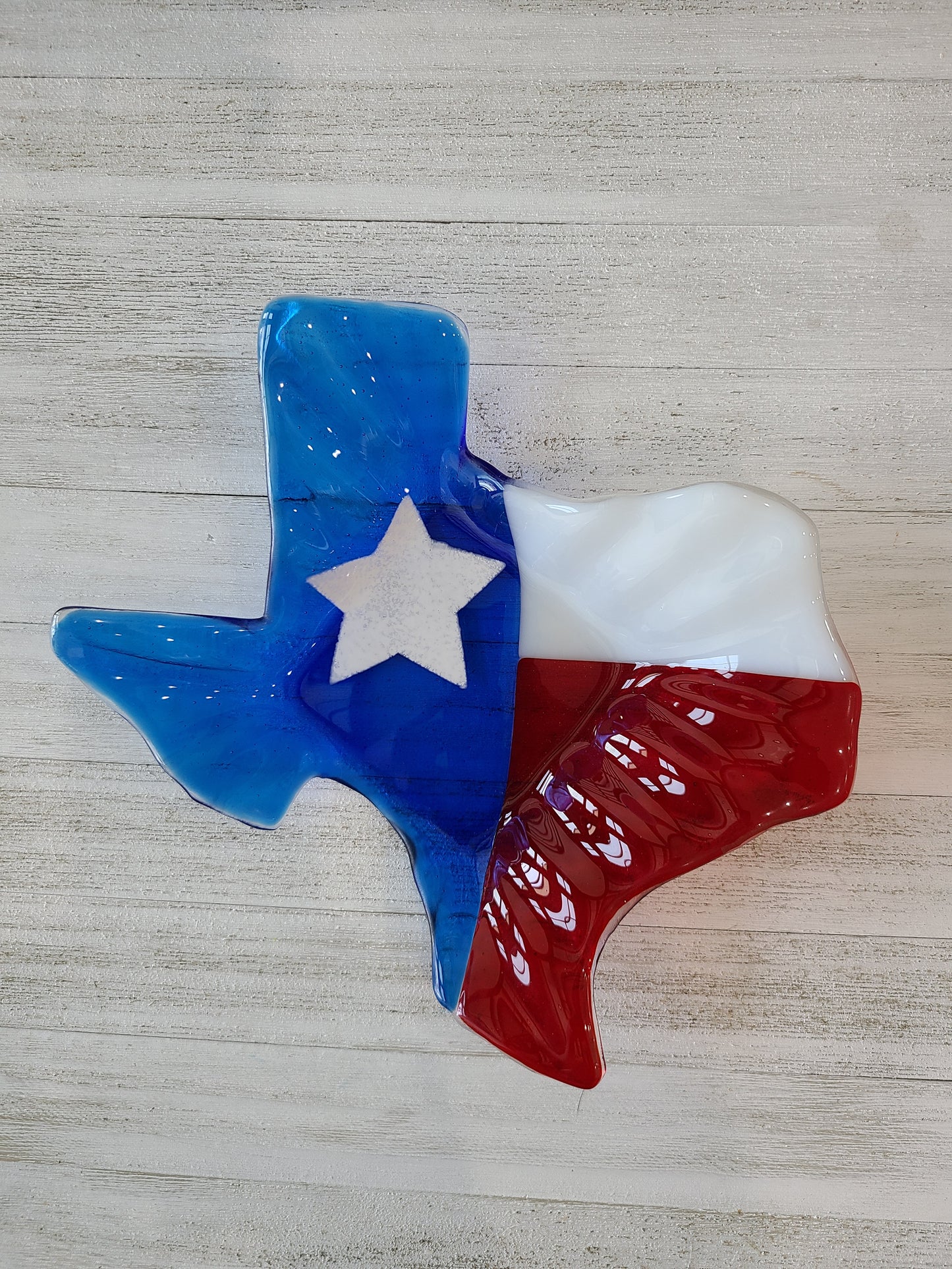 Texas Ripple Bowl, Transparent Glass