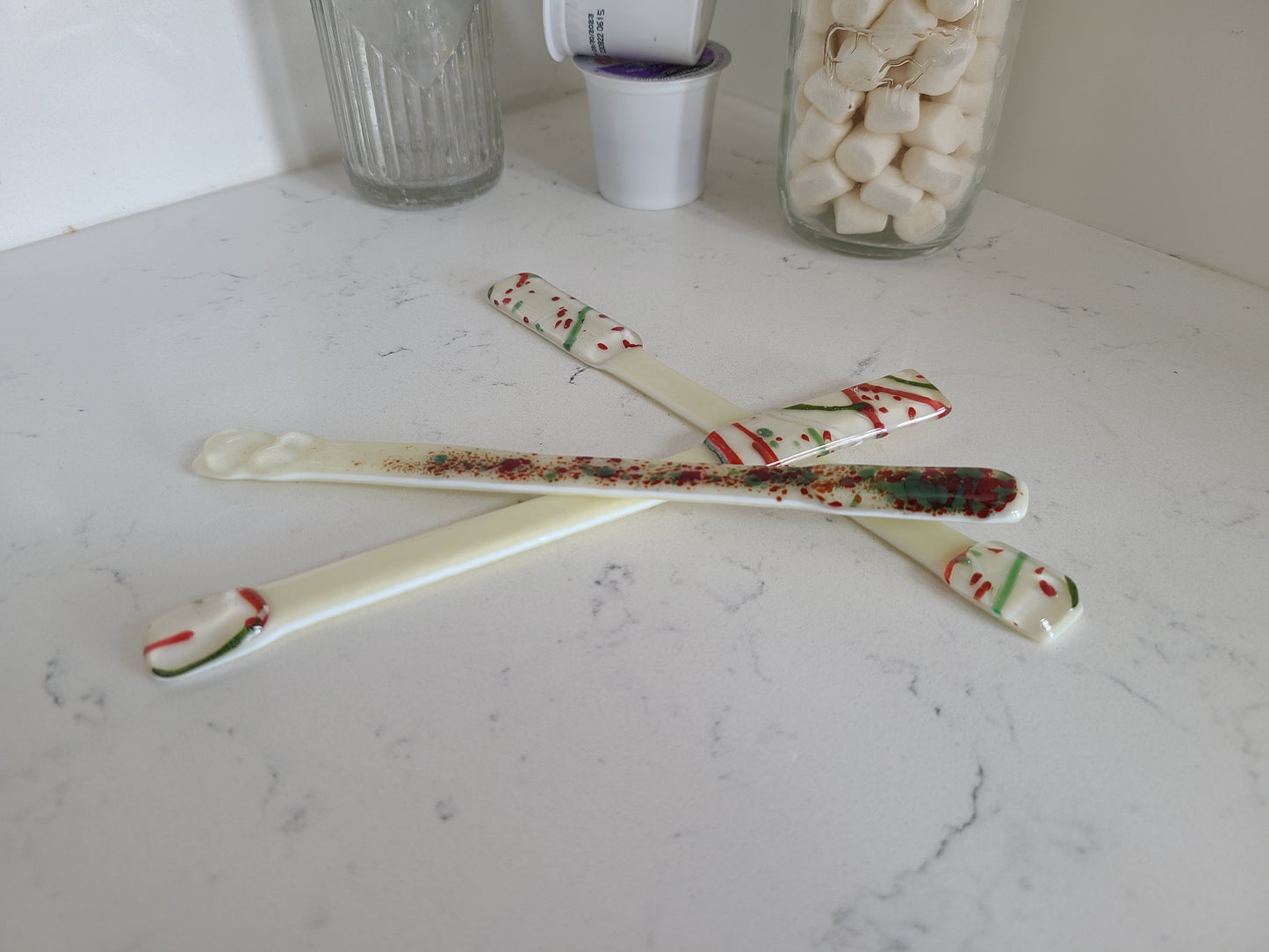 Swizzle Sticks, Drink Stirrers Holiday Color Palette