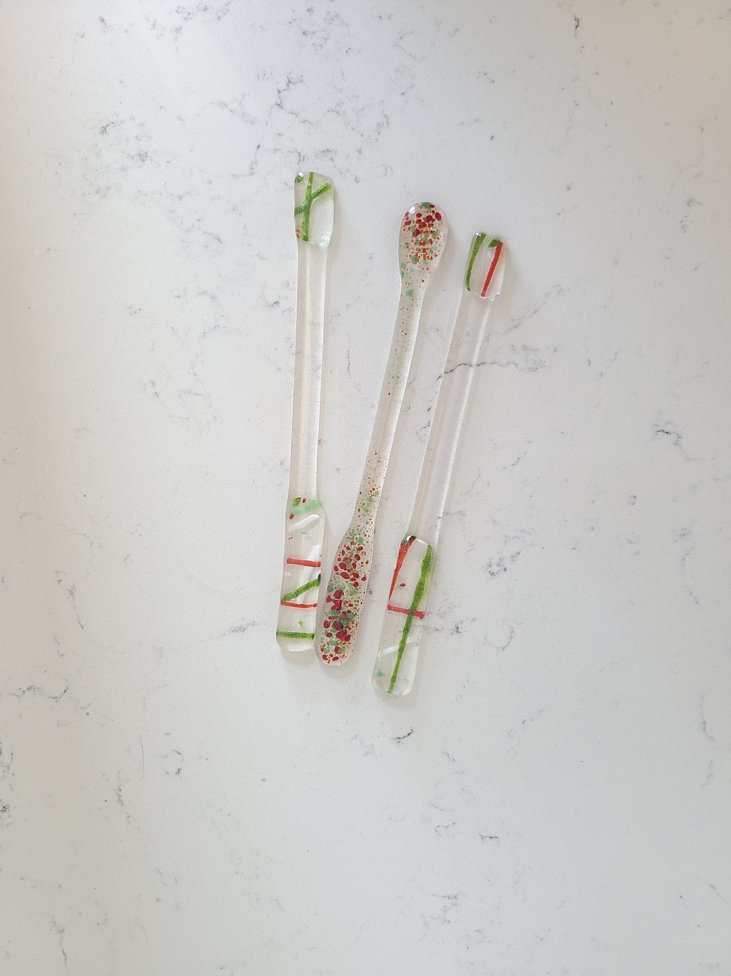 Swizzle Sticks, Drink Stirrers Holiday Color Palette