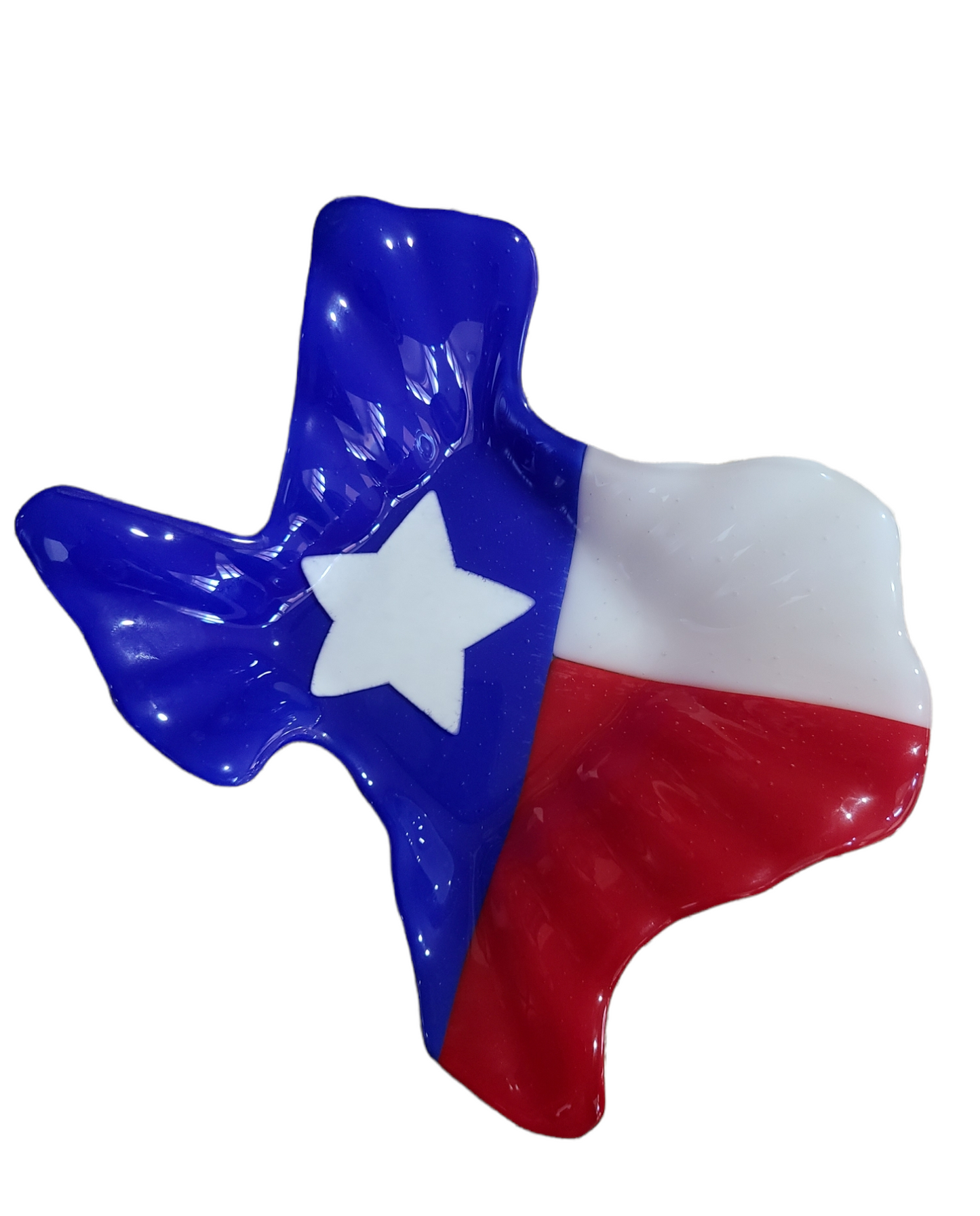 Texas Ripple Bowl, Transparent Glass